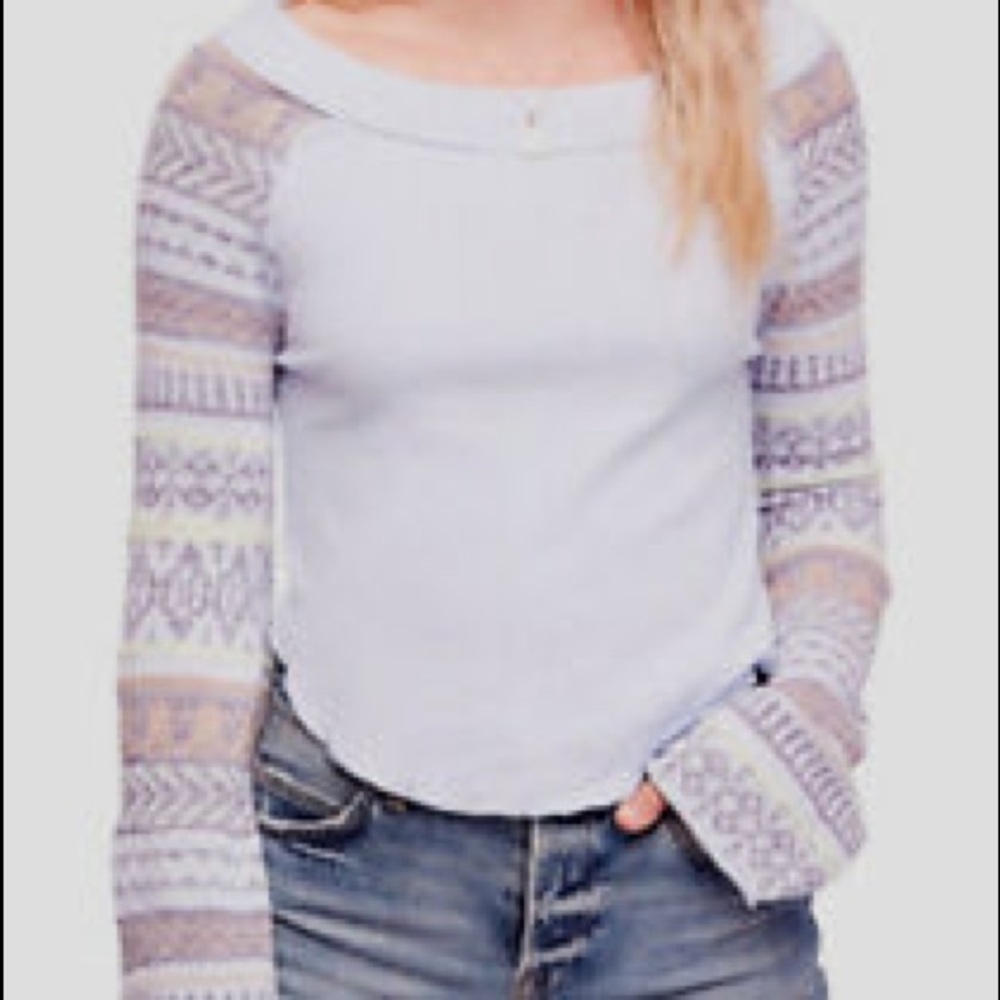 Free people Periwinkle Sweater - Picture 2 of 4